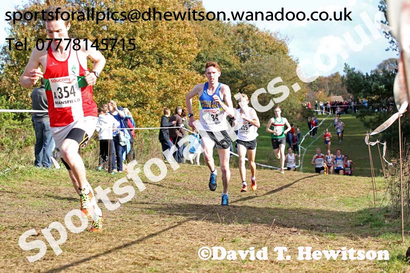 Junior mens National Cross Country Relays. Photo: David T. Hewitson/Sports for All Pics
